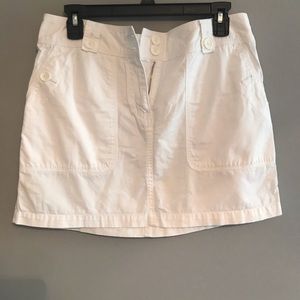 White House Black Market White Skirt